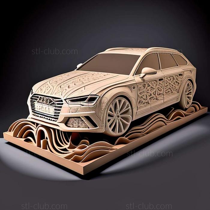 3D мадэль Audi Shooting Brake (STL)